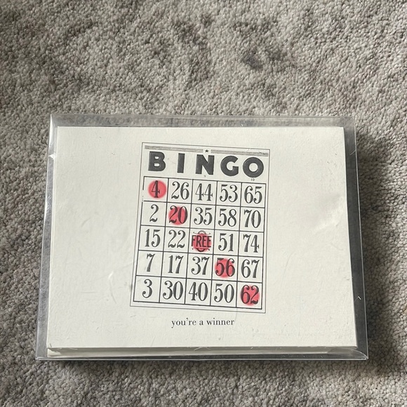 Bingo Notecards & Envelopes - Picture 1 of 2